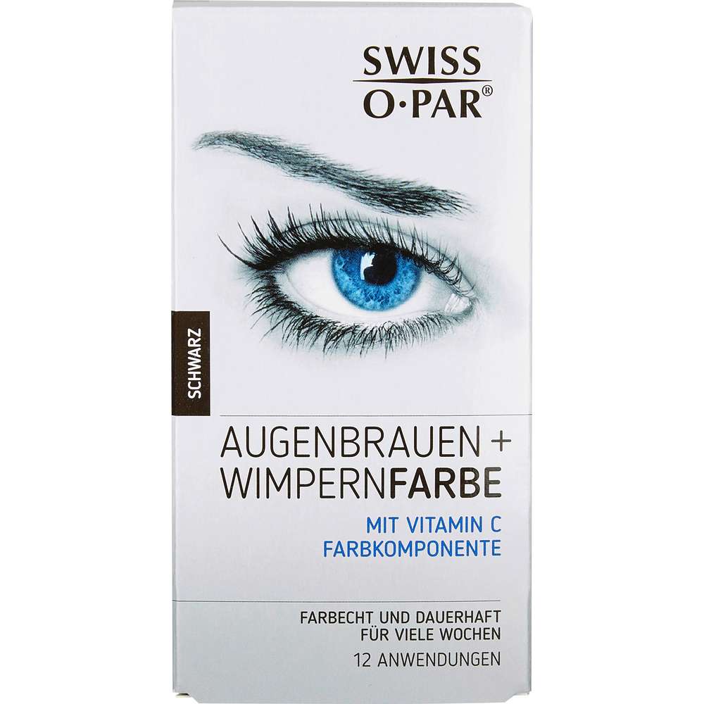 Produktabbildung Swiss-o-Par Augenbrauen + Wimpernfarbe, Schwarz
