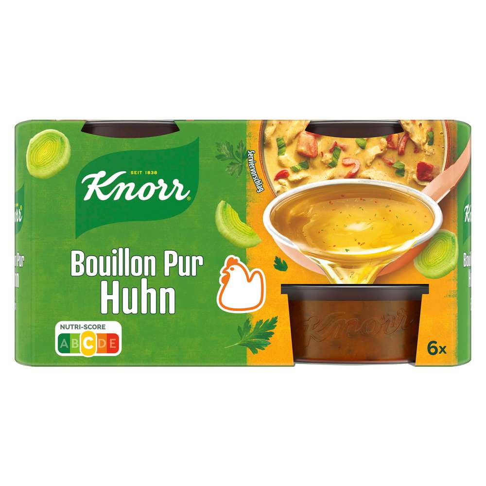 Produktabbildung Knorr Bouillon Pur, Huhn