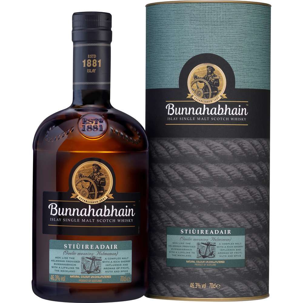 Produktabbildung Bunnahabhain Islay Single Malt Scotch Whisky, Stiuireadair 46,3 %