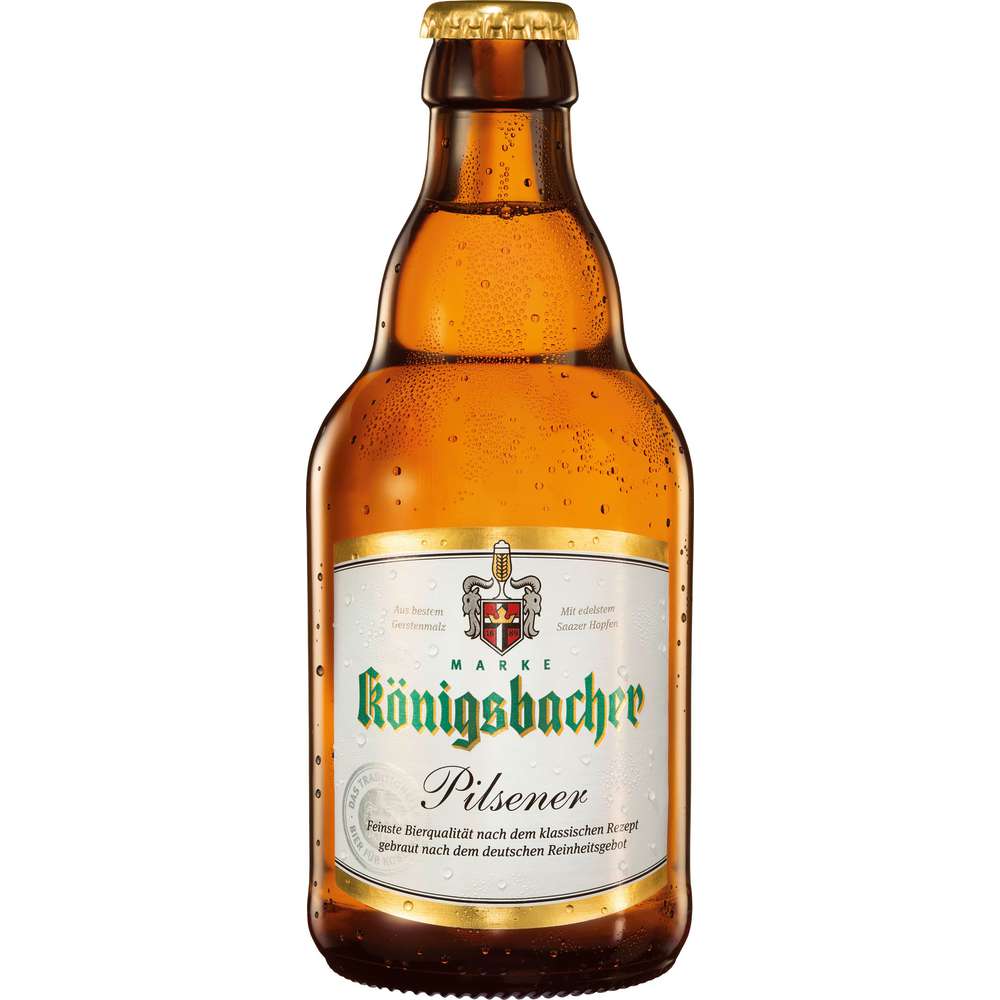 Produktabbildung Königsbacher Pilsener Bier 4,8% (20x 0,330 Liter)