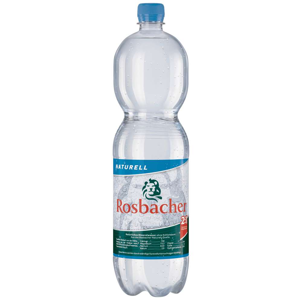 Produktabbildung Rosbacher Mineralwasser, Naturell