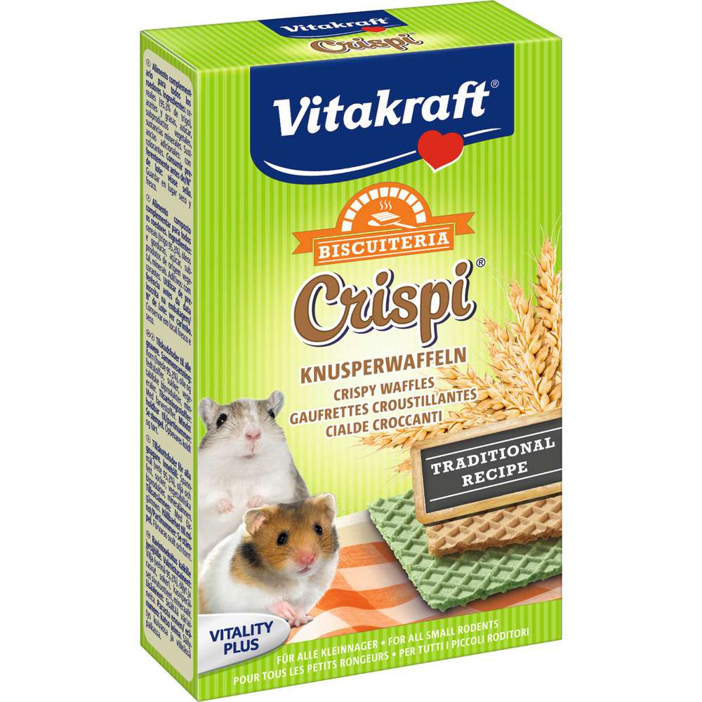 Produktabbildung Vitakraft Kleintier Knusperwaffeln Crispi