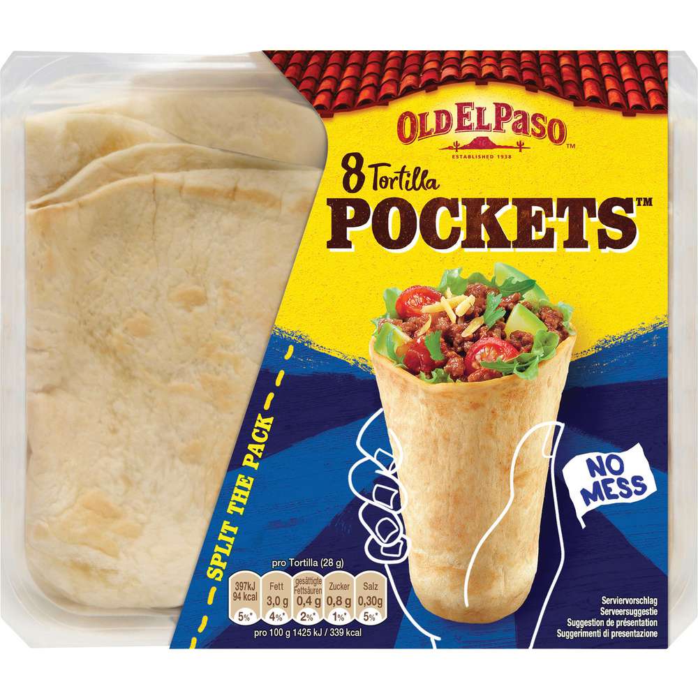 Produktabbildung Old el Paso Tortilla Pockets
