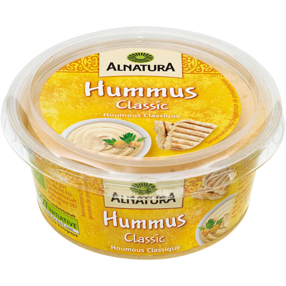 Produktabbildung Alnatura Bio Hummus, Classic