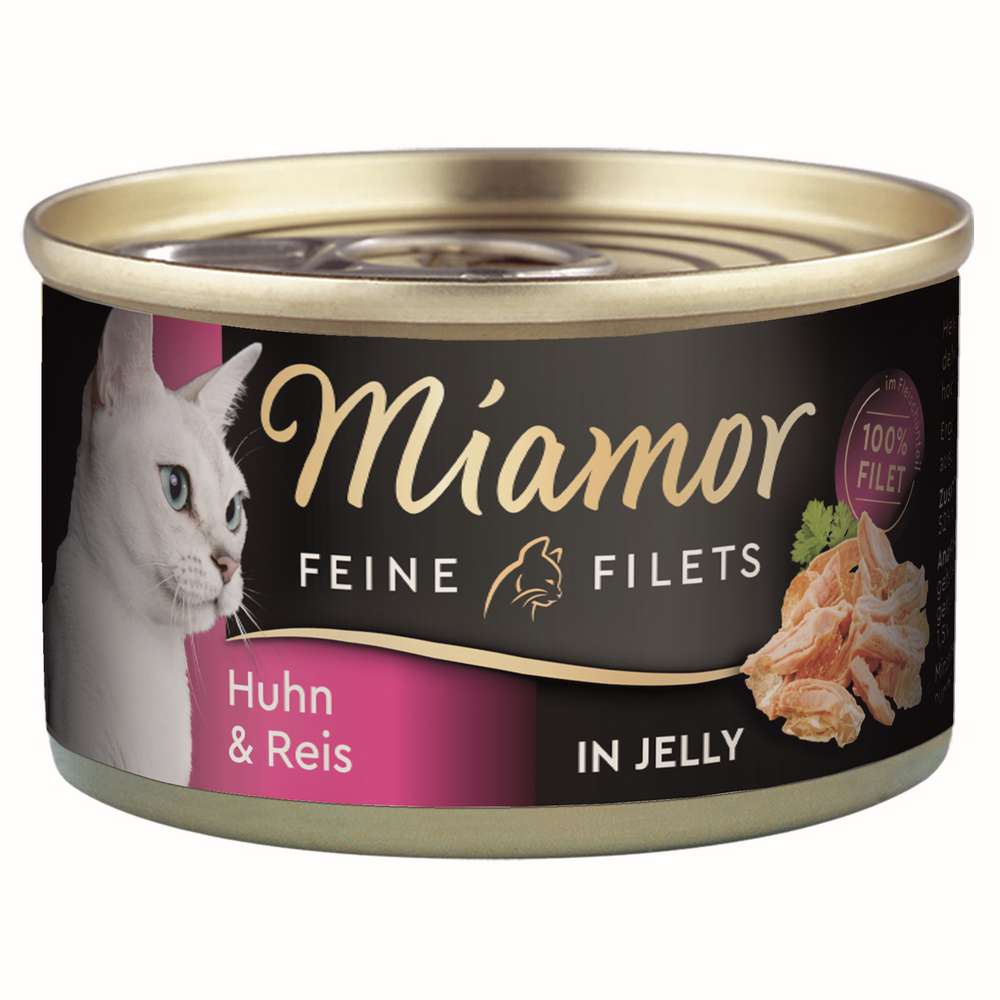 Produktabbildung Miamor Katzen-Nassfutter Feine Filets, Huhn/Reis