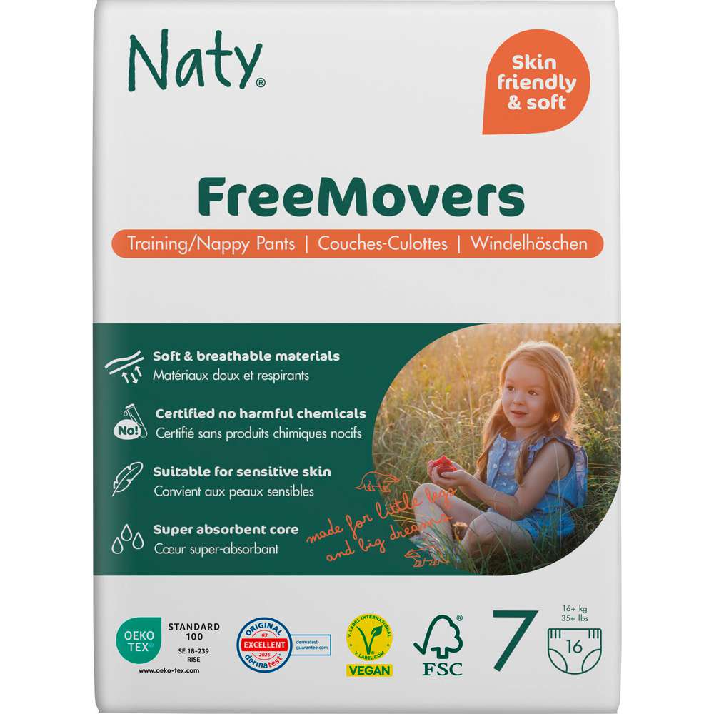 Produktabbildung Naty Eco Windel-Pants, 17+kg