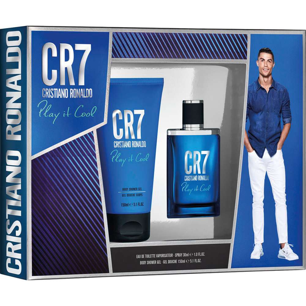 Produktabbildung CR7 Geschenkset Play It Cool, Eau de Toilette+Shower Gel