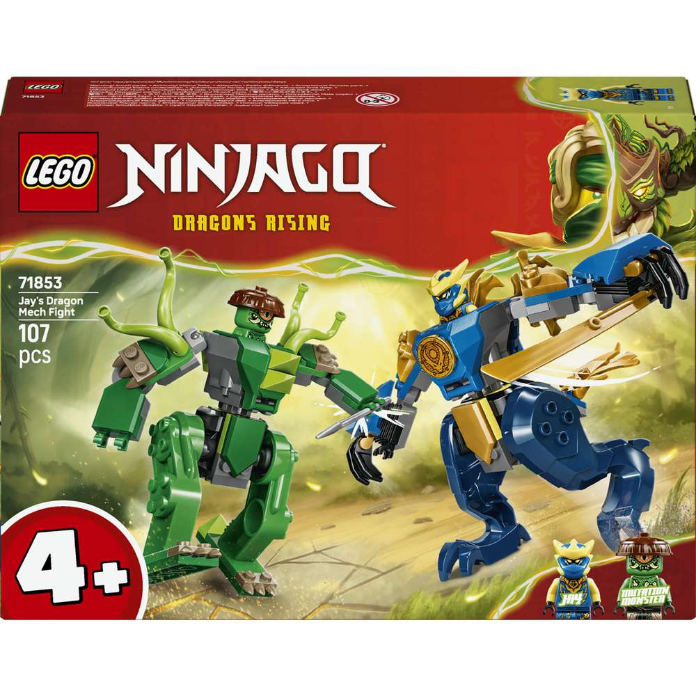 Produktabbildung Lego LEGO NINJAGO Duell mit Jays Drachen-Mech 71853