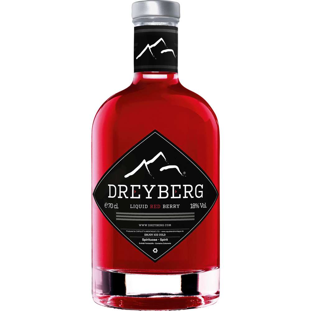 Produktabbildung Dreyberg Fruchtlikör Red Berry 18%