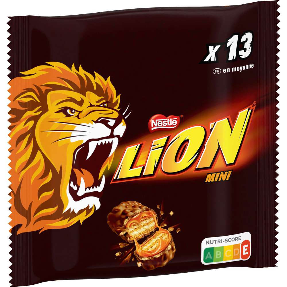 Produktabbildung Lion Schokoriegel, choco mini