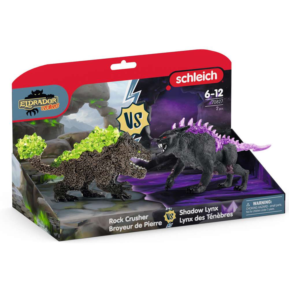 Produktabbildung Schleich Schattenluchs vs. Felsbrecher