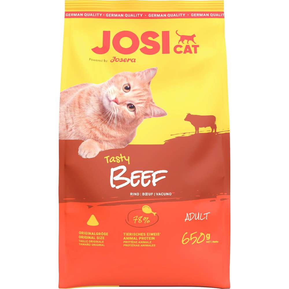 Produktabbildung JosiCat Katzen-Trockenfutter, Tasty Beef