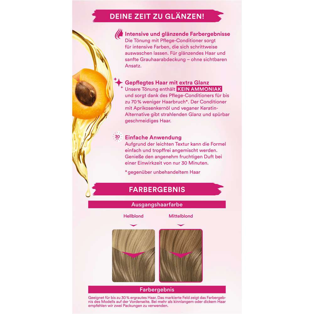 Produktabbildung Poly Palette Haartönung Color-Creme, Mittelblond 8-0