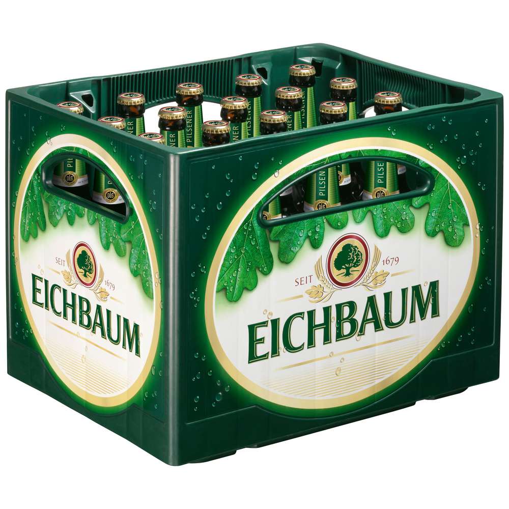 Produktabbildung Eichbaum Pilsener Bier 4,9% (20x 0,500 Liter)