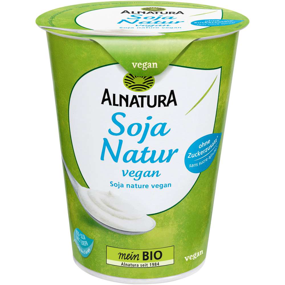 Produktabbildung Alnatura Soja Joghurtalternative Natur, laktosefrei