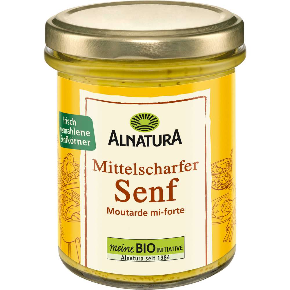 Produktabbildung Alnatura Bio Senf, mittelscharf