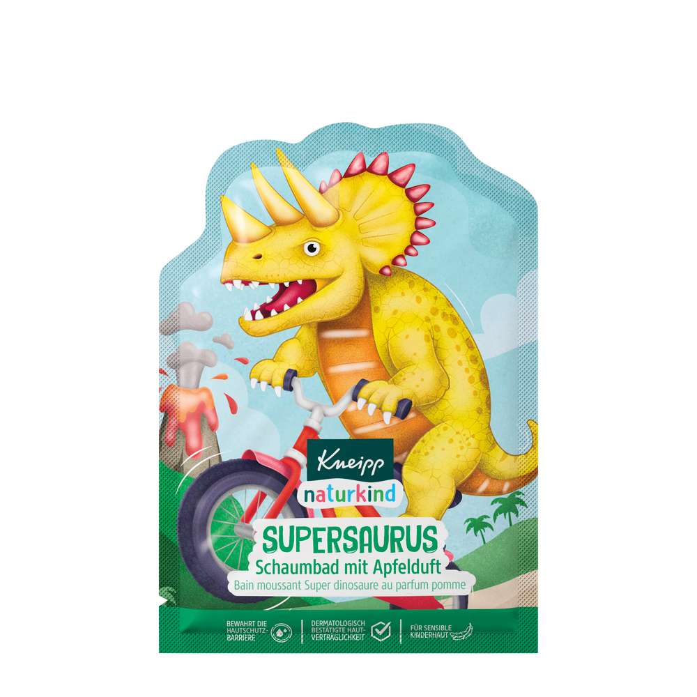 Produktabbildung Kneipp Naturkind Schaumbad, Supersaurus Apfel