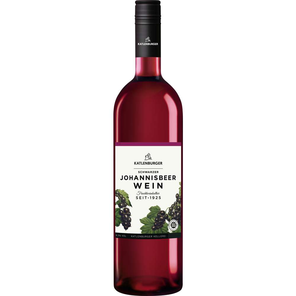 Produktabbildung Katlenburger Schwarzer Johannisbeer Wein