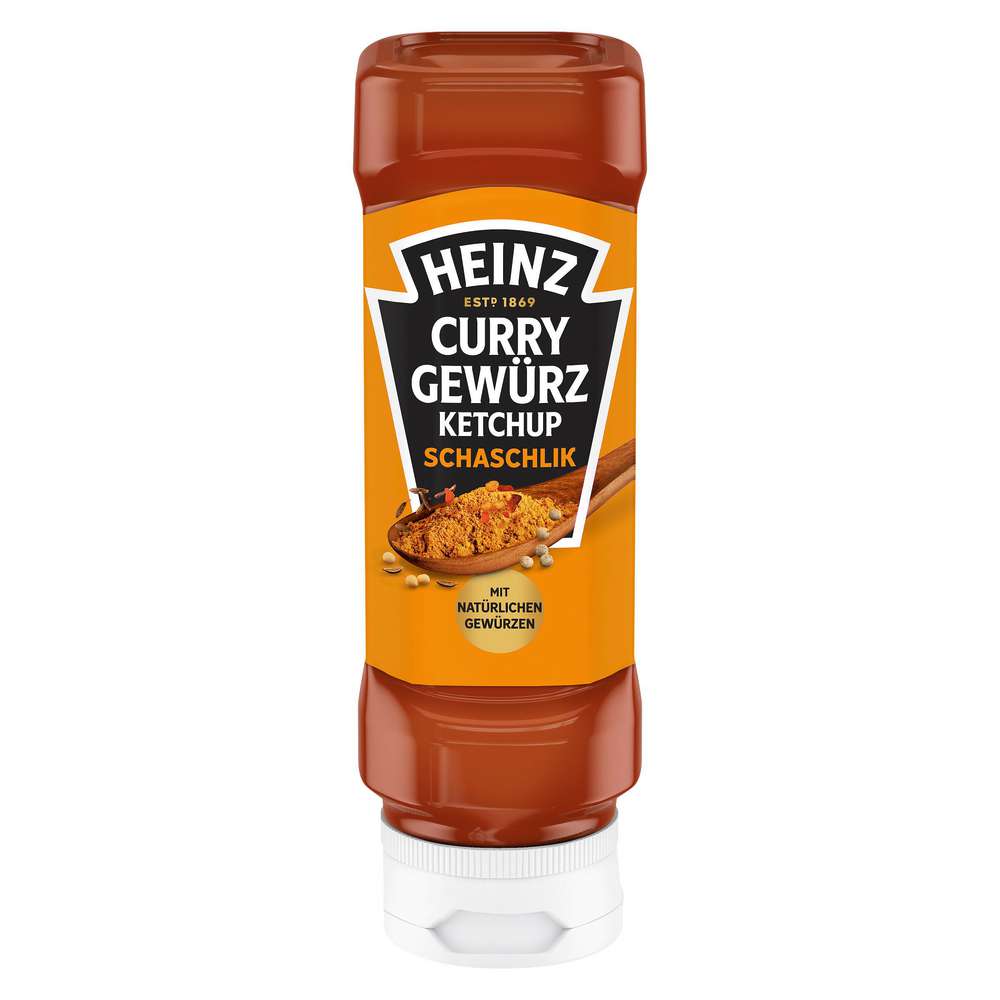 Produktabbildung Heinz Curry Gewürz Ketchup, Schaschlik