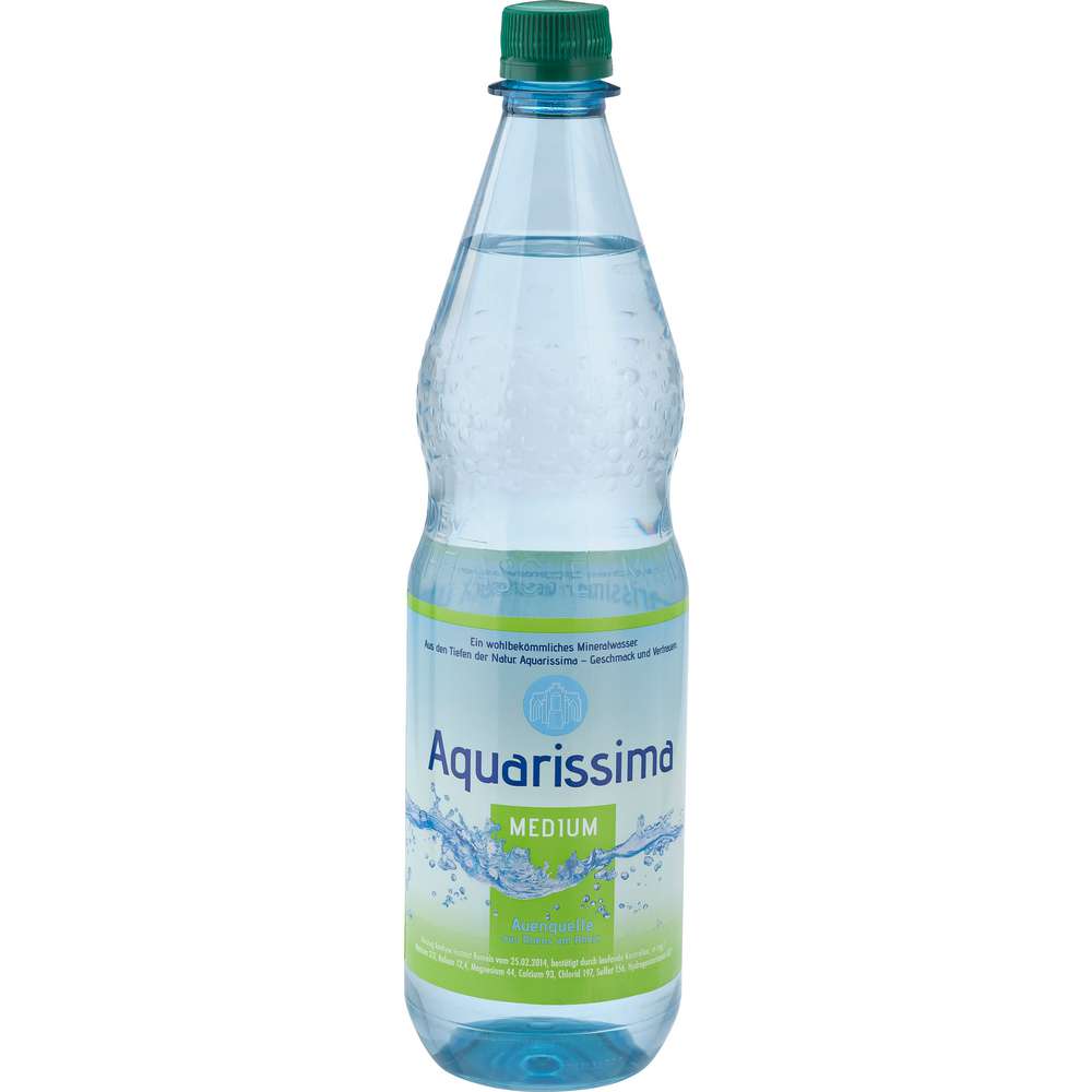 Produktabbildung Aquarissima Mineralwasser, Medium