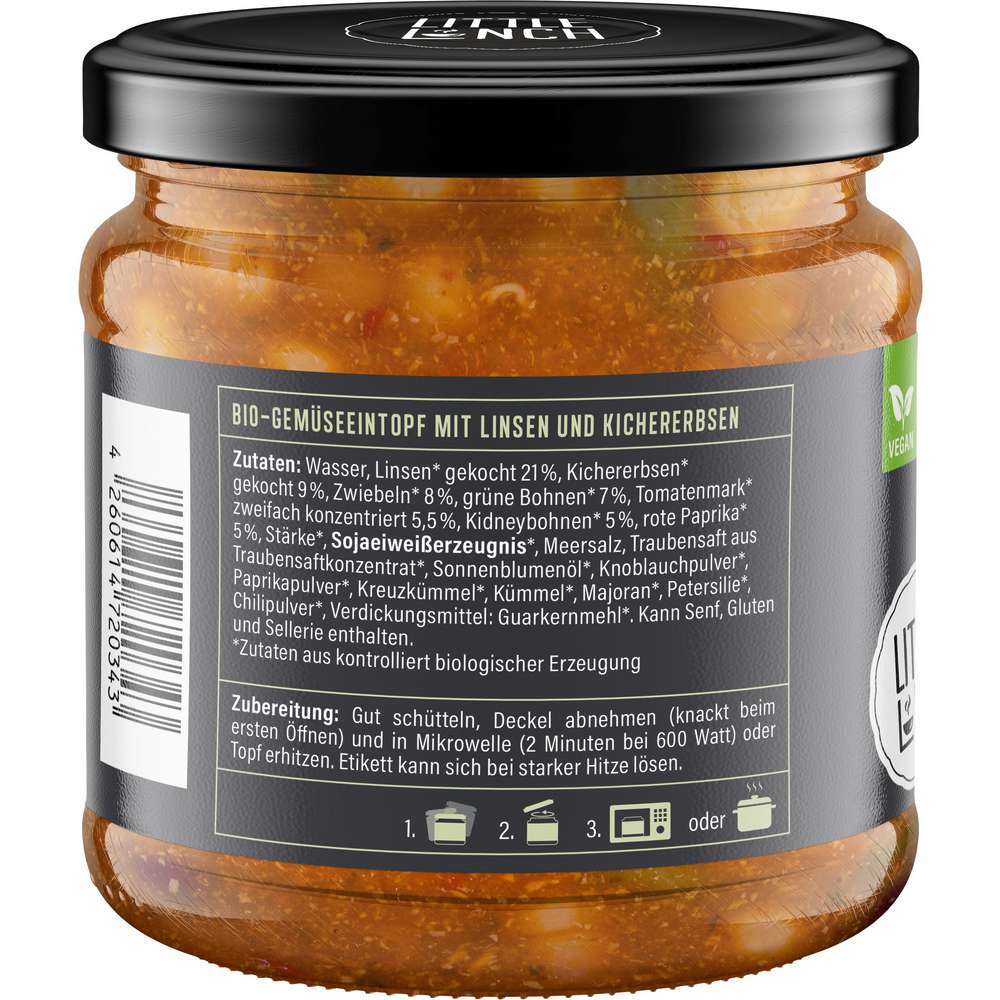 Produktabbildung Little Lunch 	
Bio Protein Bowl 
