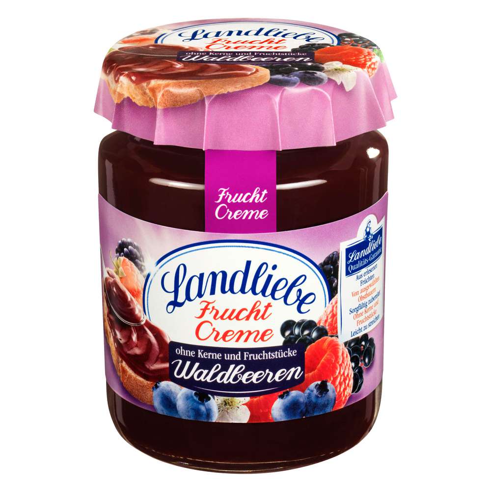 Produktabbildung Landliebe Fruchtcreme, Waldbeere