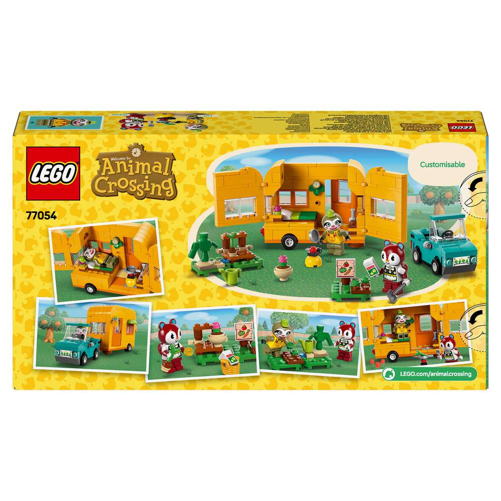 Produktabbildung Lego LEGO Animal Crossing Gerds Wohnwagen & Gärtnerei 77054