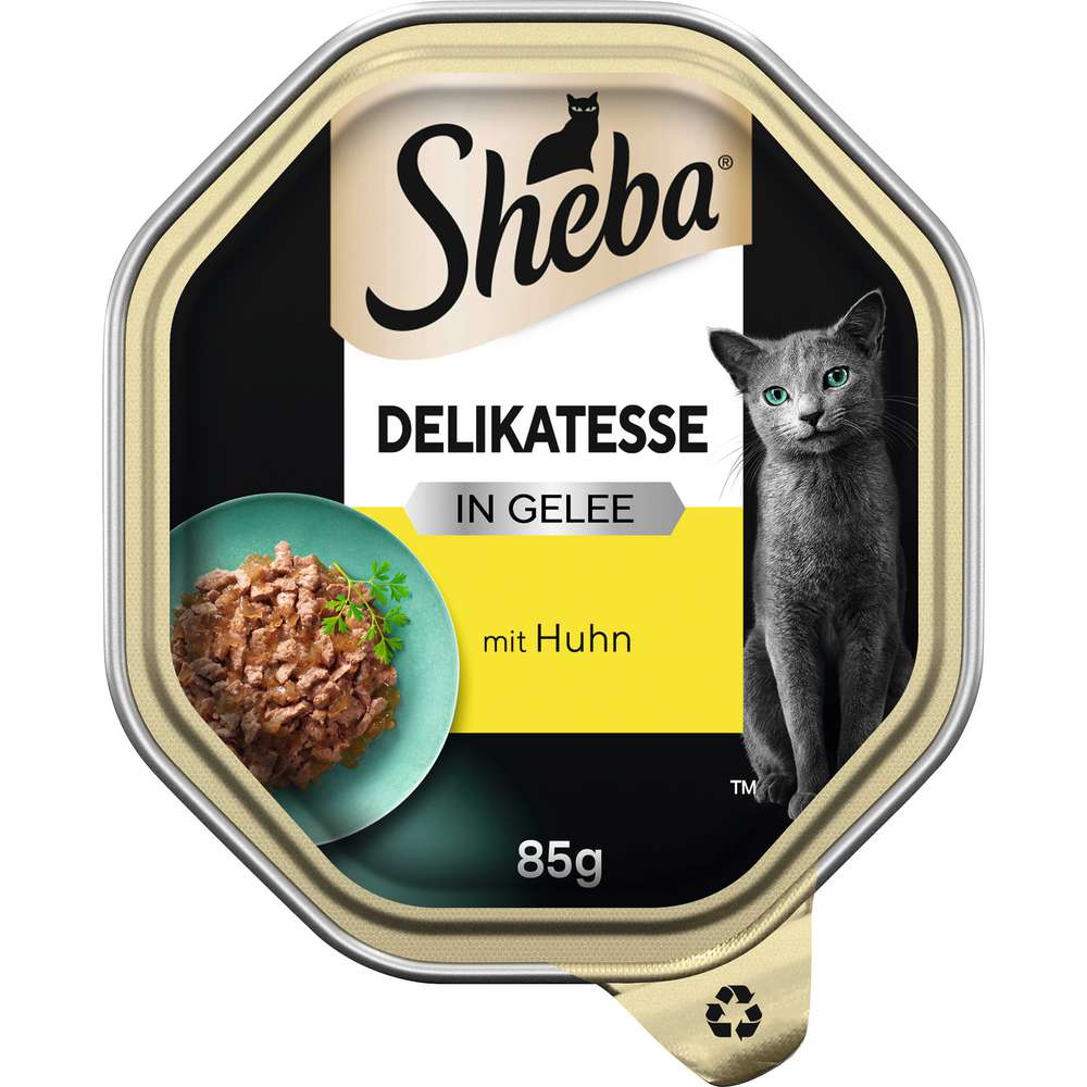 Produktabbildung Sheba Katzen-Nassfutter Delikatesse in Gelee, Geschnetzeltes mit Huhn