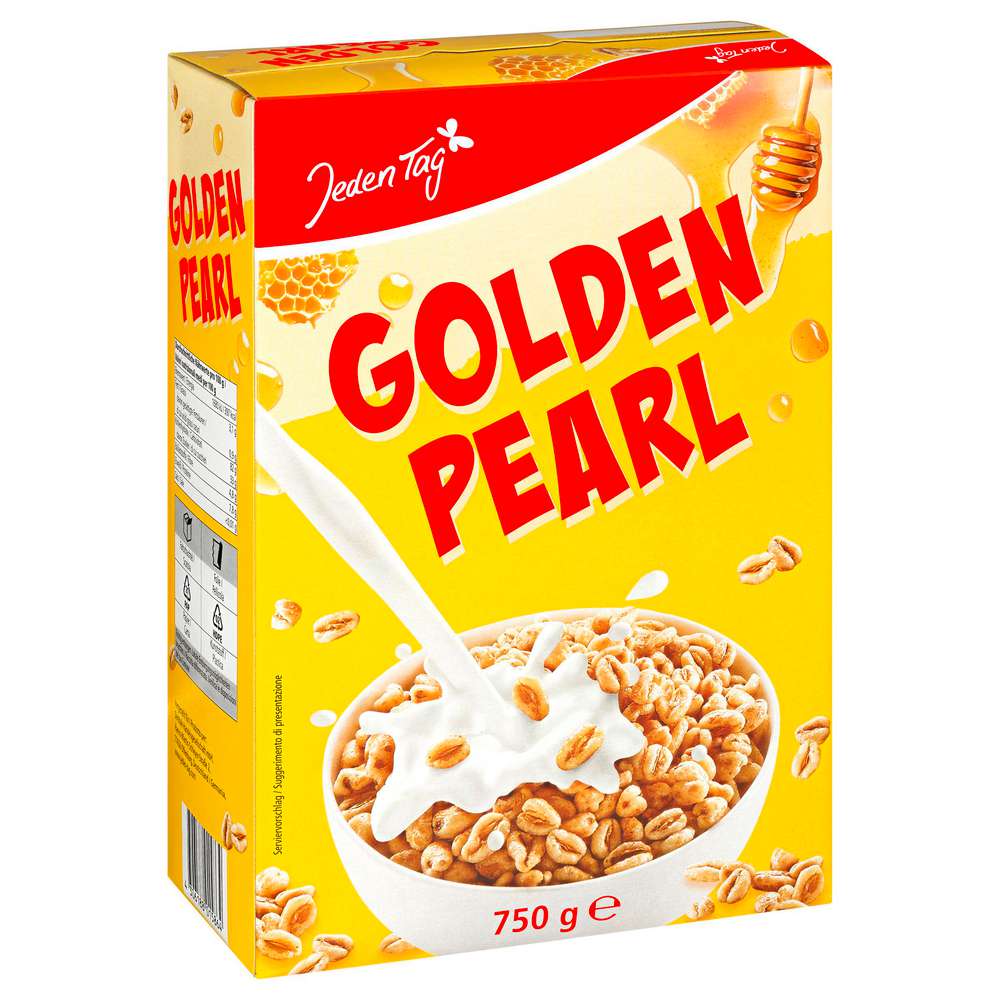 Produktabbildung Jeden Tag Cerealien Golden Pearls