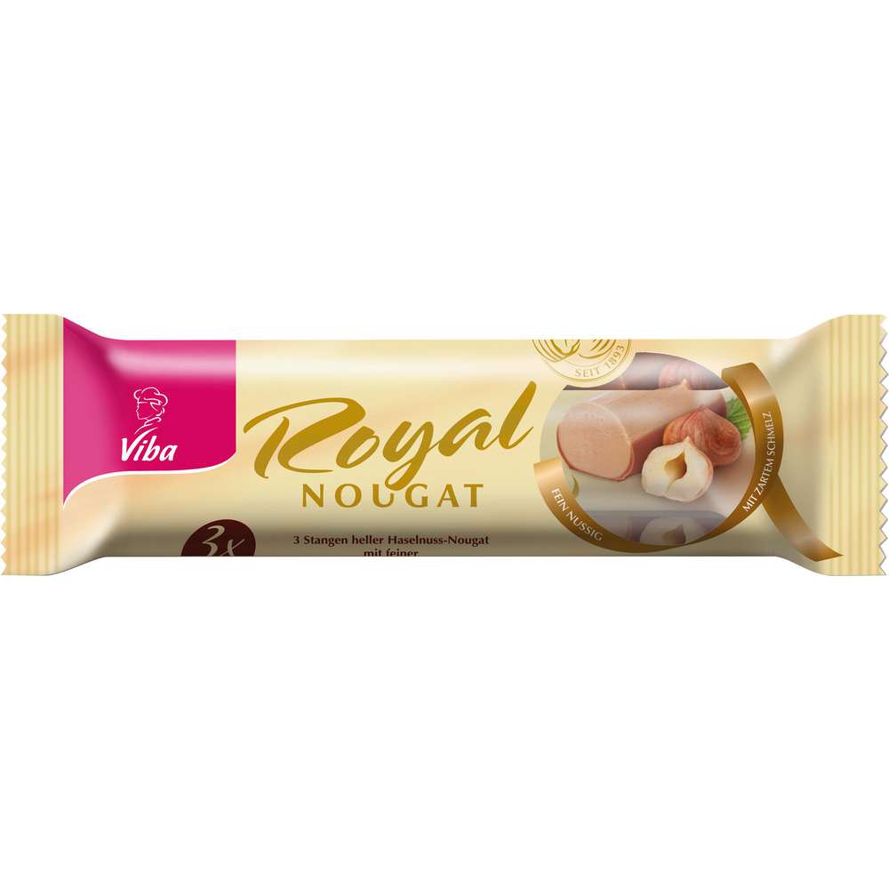 Produktabbildung Viba Schokoriegel Nougat Royal, Jumbo
