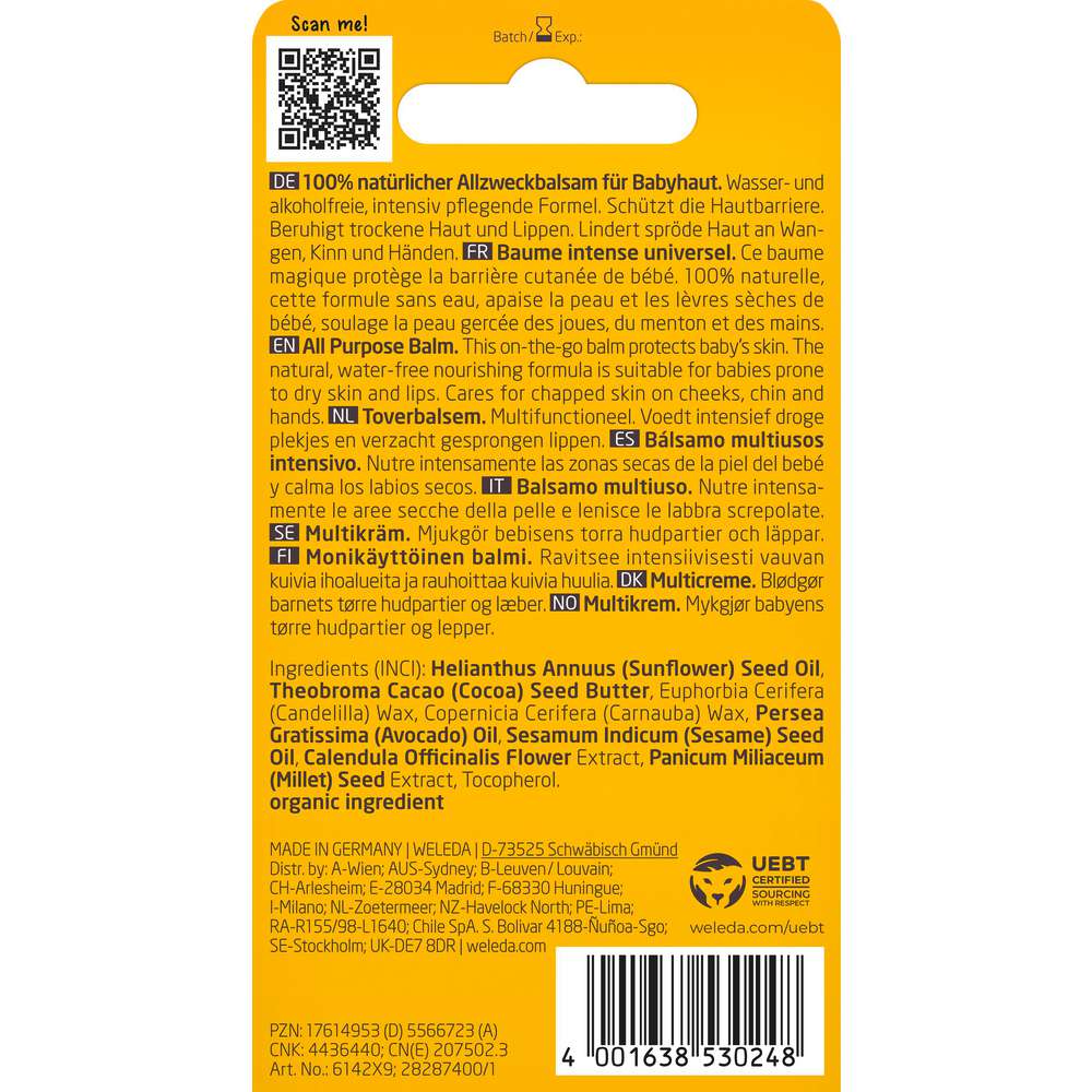 Produktabbildung Weleda Zauberbalsam Calendula Baby