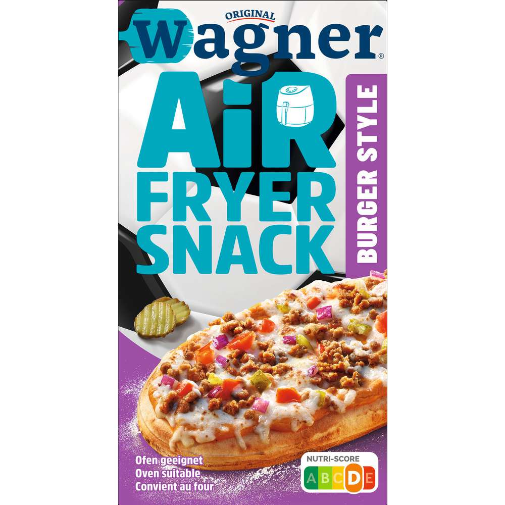 Produktabbildung Wagner Airfryer Snack Burger Style, tiefgekühlt