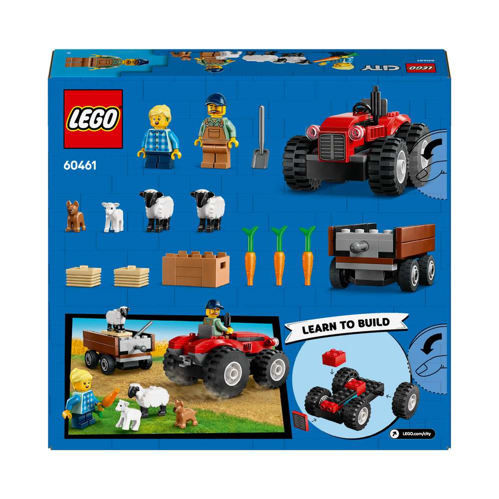 Produktabbildung Lego LEGO City Traktor mit Anhänger - Bauernhof Spielset für Kinder 60461
