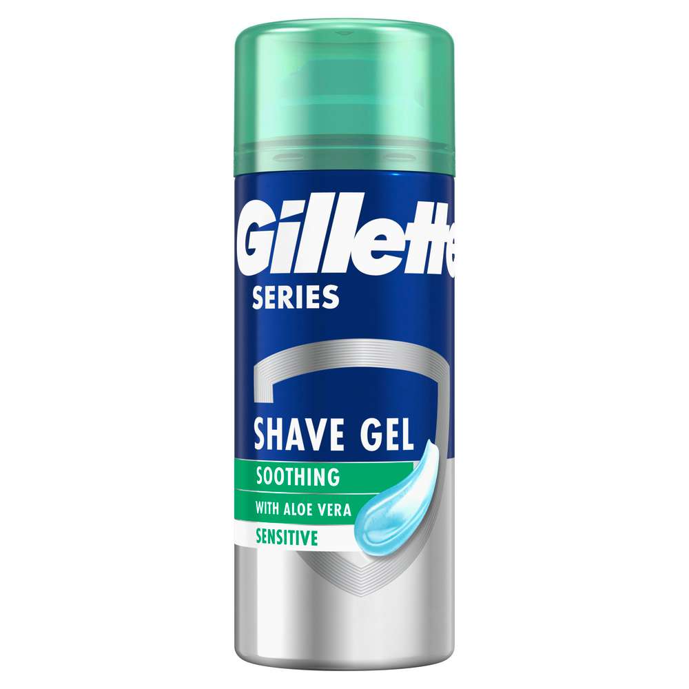 Produktabbildung Gillette Rasiergel Series, sensitiv