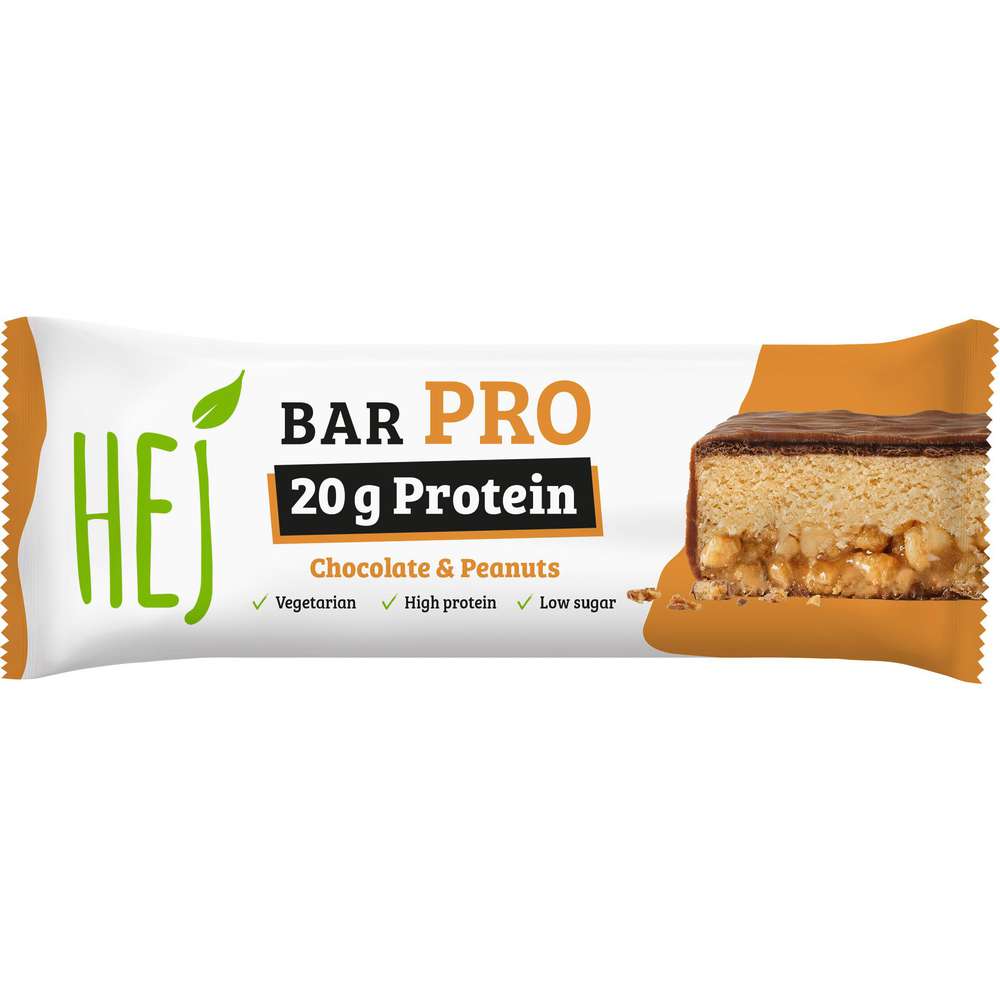 Produktabbildung hej Protein-Riegel Bar, Chocolate & Peanuts