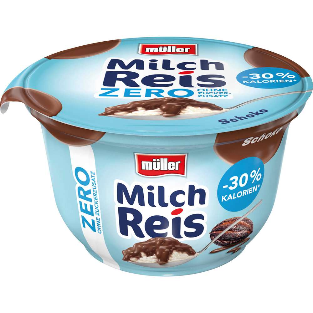 Produktabbildung Müller Milchreis ZERO, Schoko