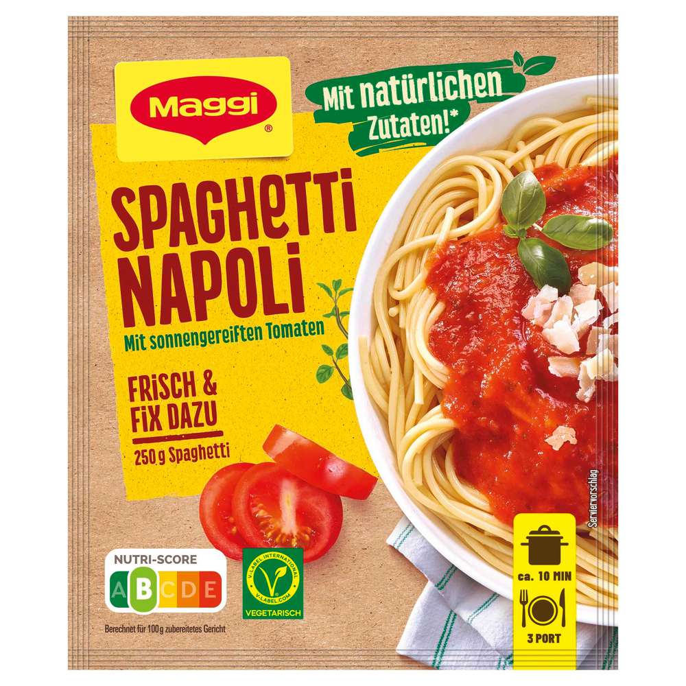 Produktabbildung Maggi Fix Spaghetti Napoli