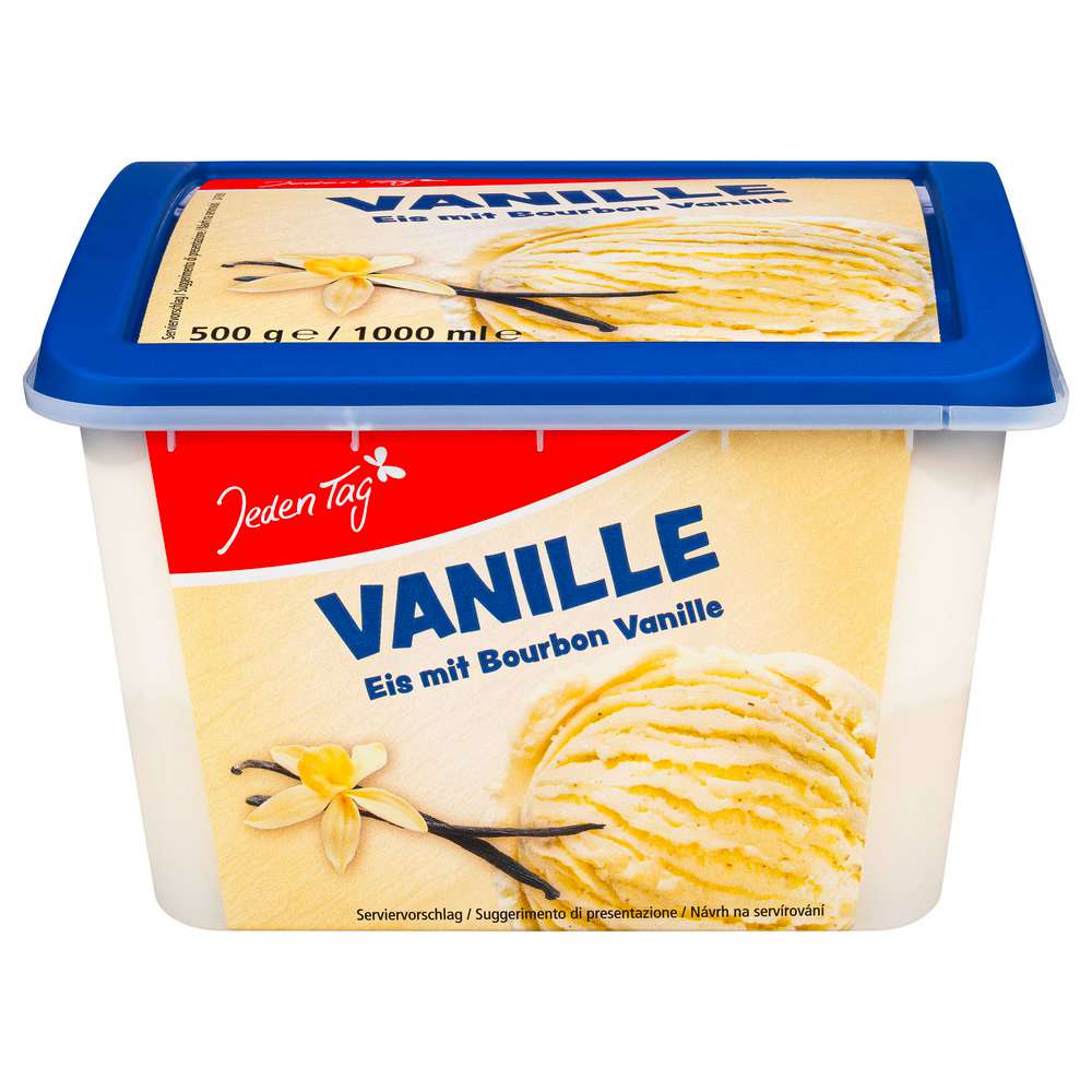 Produktabbildung Jeden Tag Eis, Bourbon-Vanille