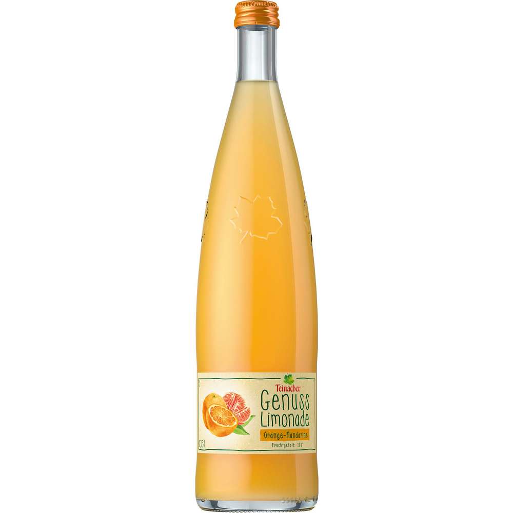 Produktabbildung Teinacher Genuss Limonade, Orange-Mandarine