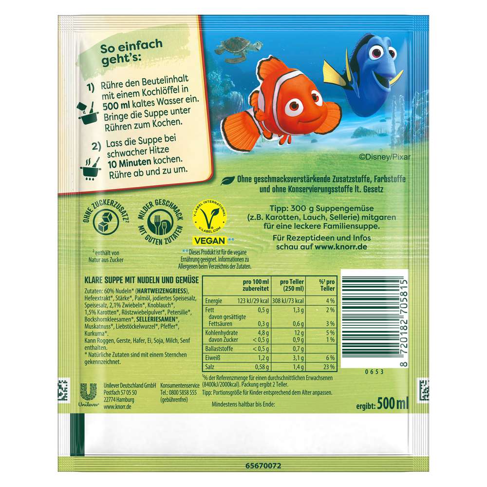 Produktabbildung Knorr Suppenliebe Nemo