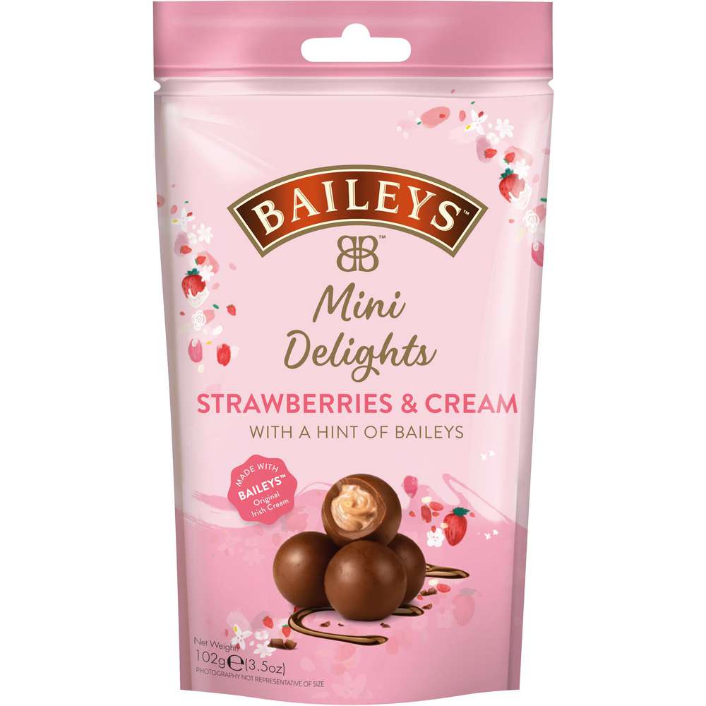 Produktabbildung Baileys Schokoladenkugeln Mini Delights, Strawberries