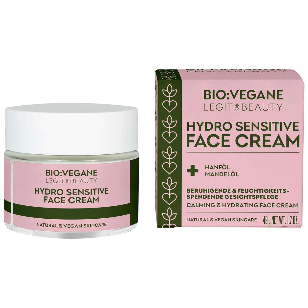Produktabbildung Bio Végane Gesichtscreme Hydro Sensitive
