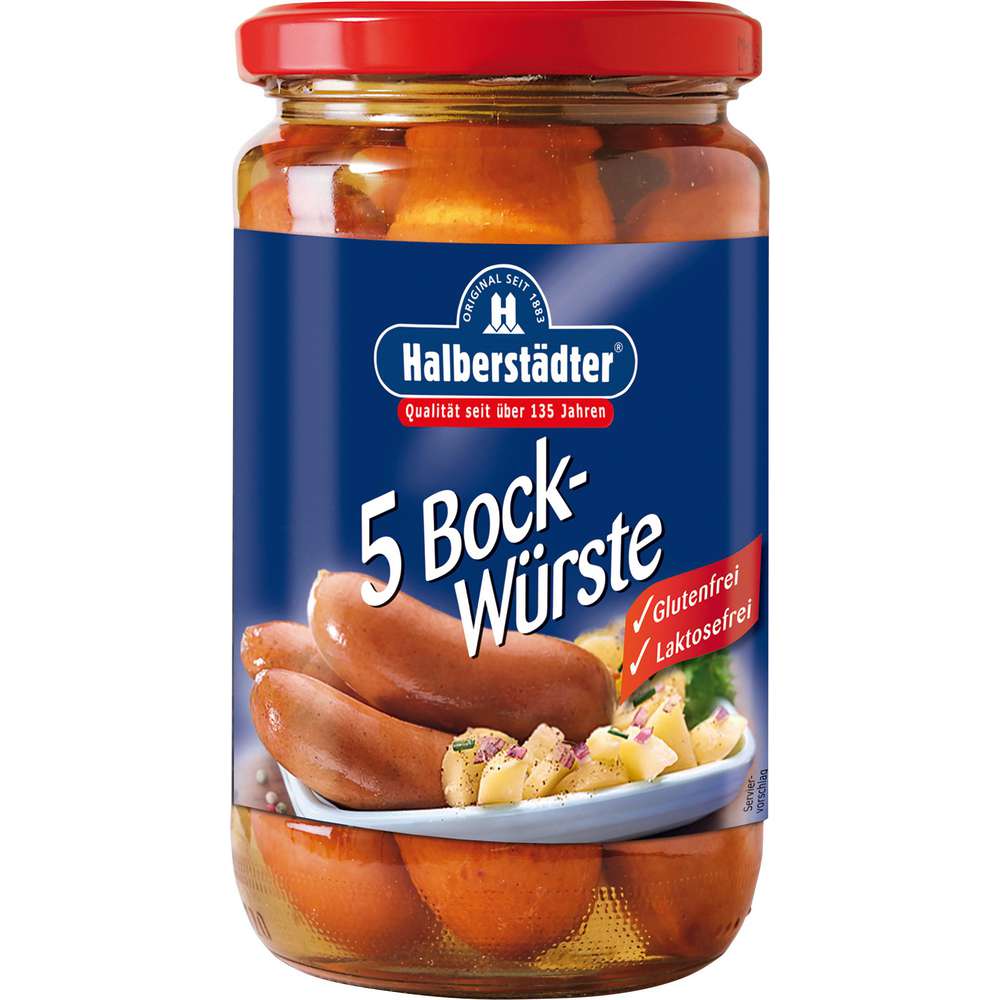 Produktabbildung Halberstädter Bockwurst
