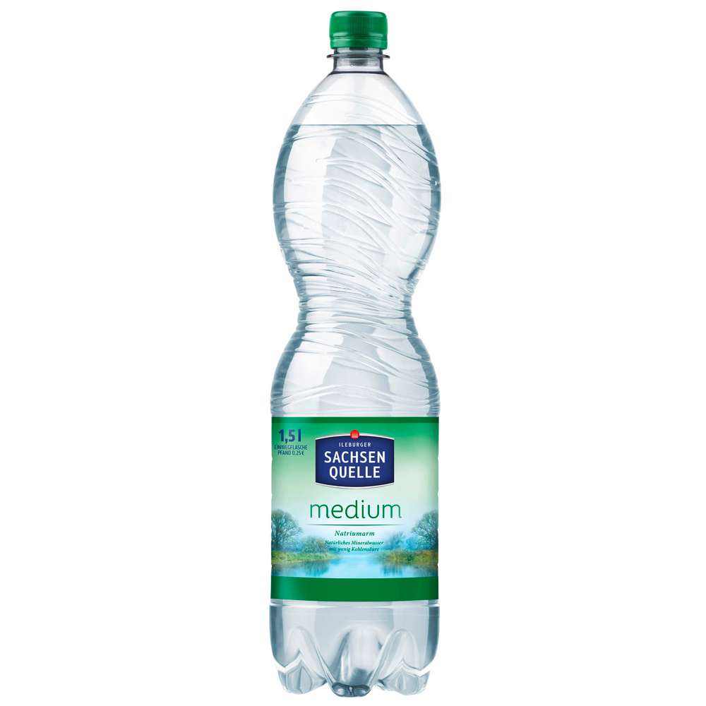 Produktabbildung Ileburger Sachsen Quelle Mineralwasser, Medium