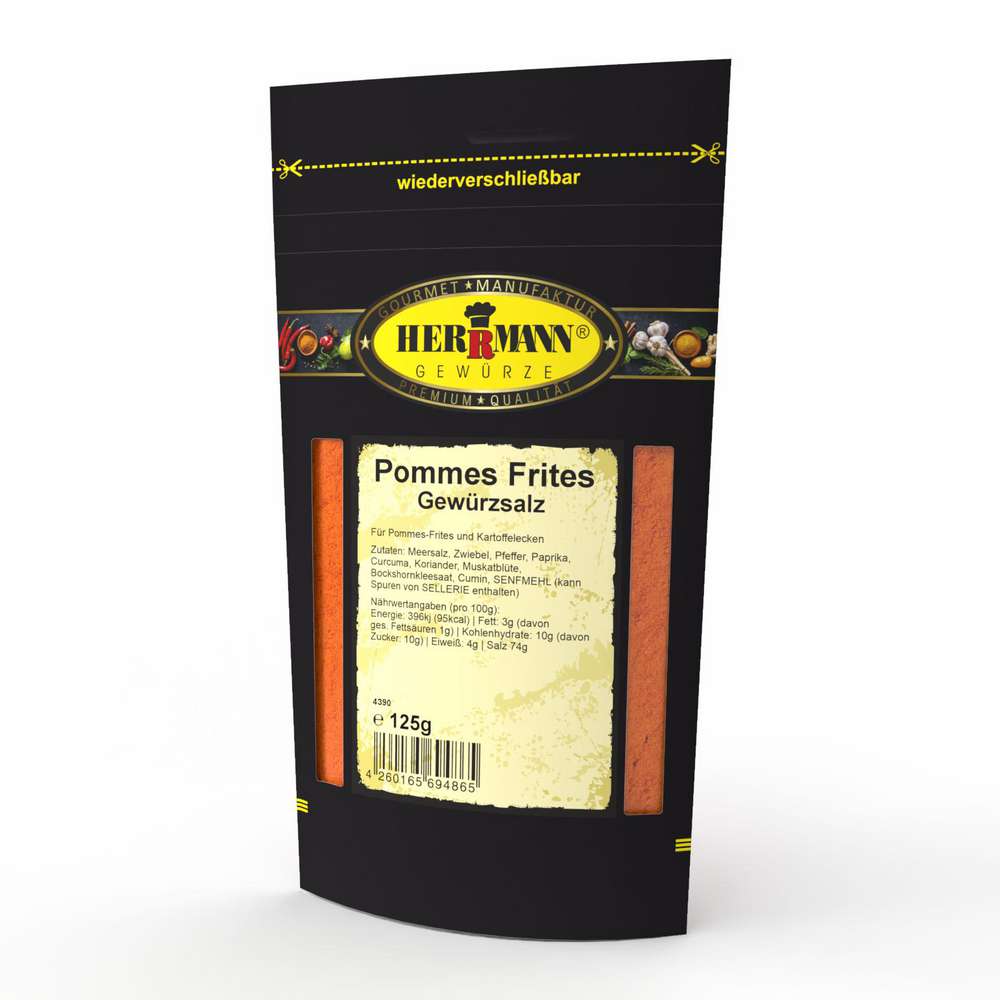 Produktabbildung Herrmann Gewürze Gewürzsalz Pommes-Frites