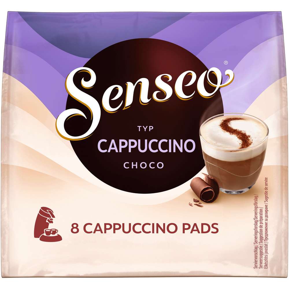 Produktabbildung Senseo Kaffeepads, Cappuccino/Schoko