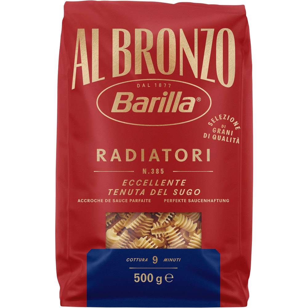 Produktabbildung Barilla Al Bronzo Radiator, Pasta