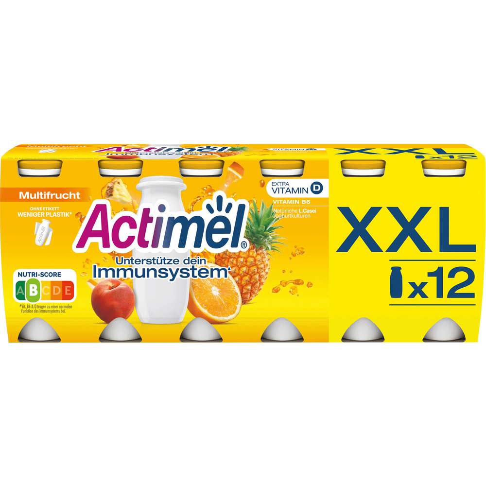 Produktabbildung Danone Actimel Trinkjoghurt, Multifrucht