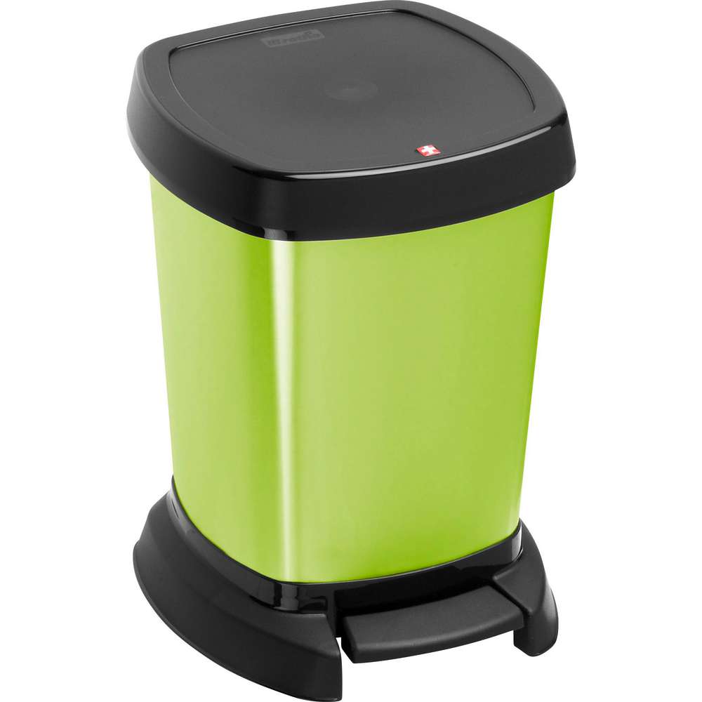 Produktabbildung Rotho Kosmetik Treteimer Paso 6 l limettengrün