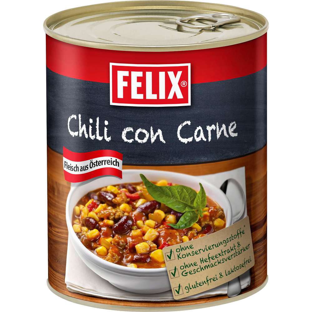 Produktabbildung Felix Chili con Corne